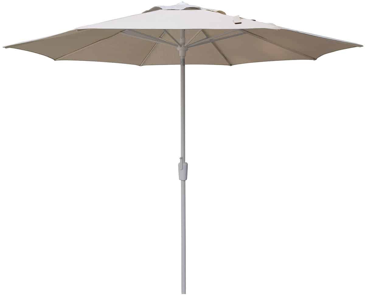 madison lindos ronde luxe stokparasol Ø300 cm. off white/champagne