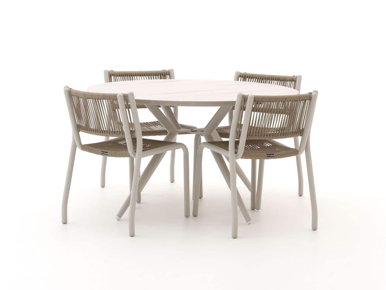manifesto misurina/sora ø127cm dining tuinset 5 delig laagste prijsgarantie!