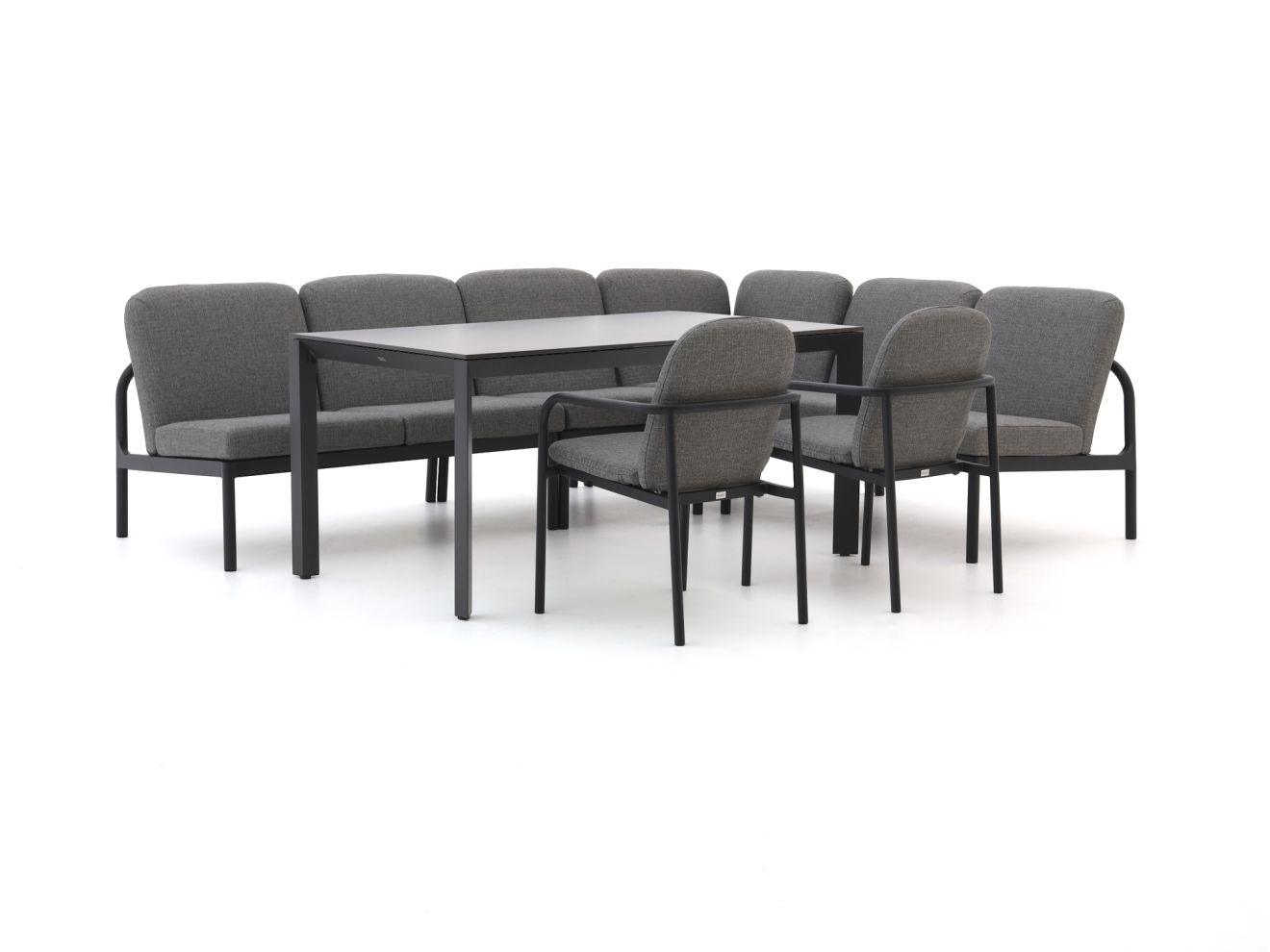 manifesto san teodoro/sestino 160cm hoek dining loungeset 7 delig laagste prijsgarantie!
