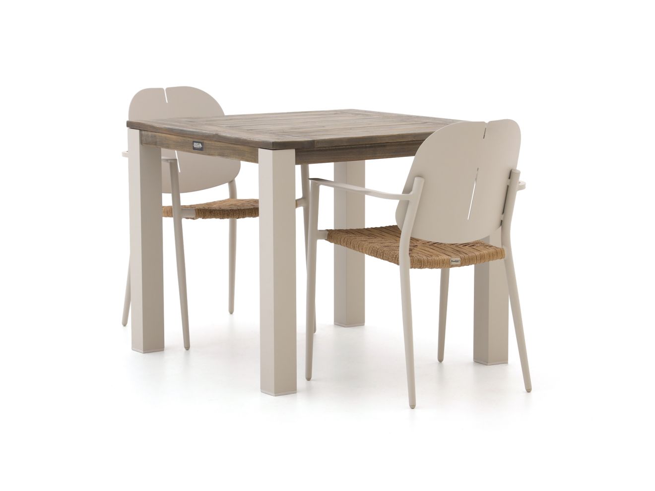 manifesto talvullia/rough s 90cm dining tuinset 3 delig stapelbaar laagste prijsgarantie!