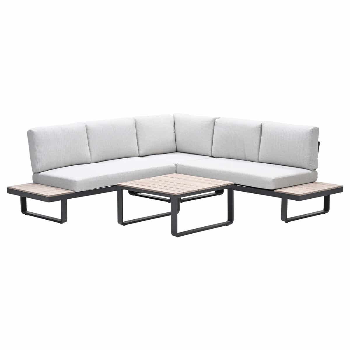 masone loungeset 4 delig c. black valley sand