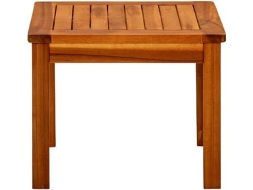 Massief houten tafel - Tuin bijzettafel - Buiten genieten
