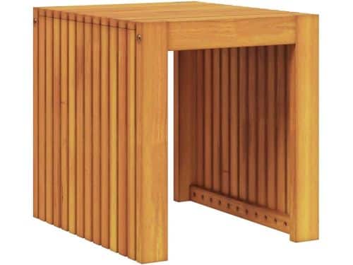Massieve Teak Tafel - Bijzettafel Tuin - Buiten Genieten