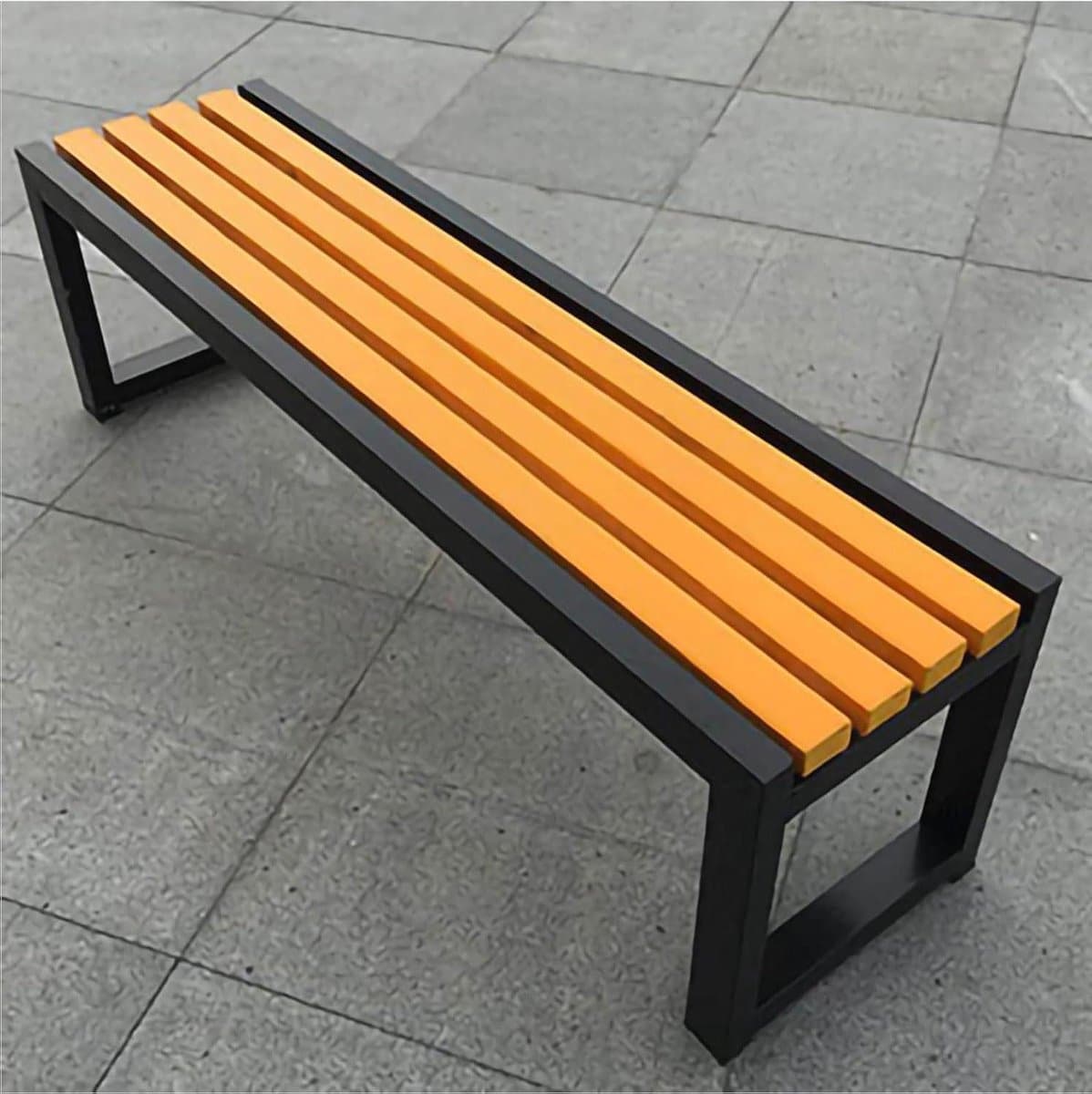 metalen park bank tuinbank loveseat buiten ontspannen