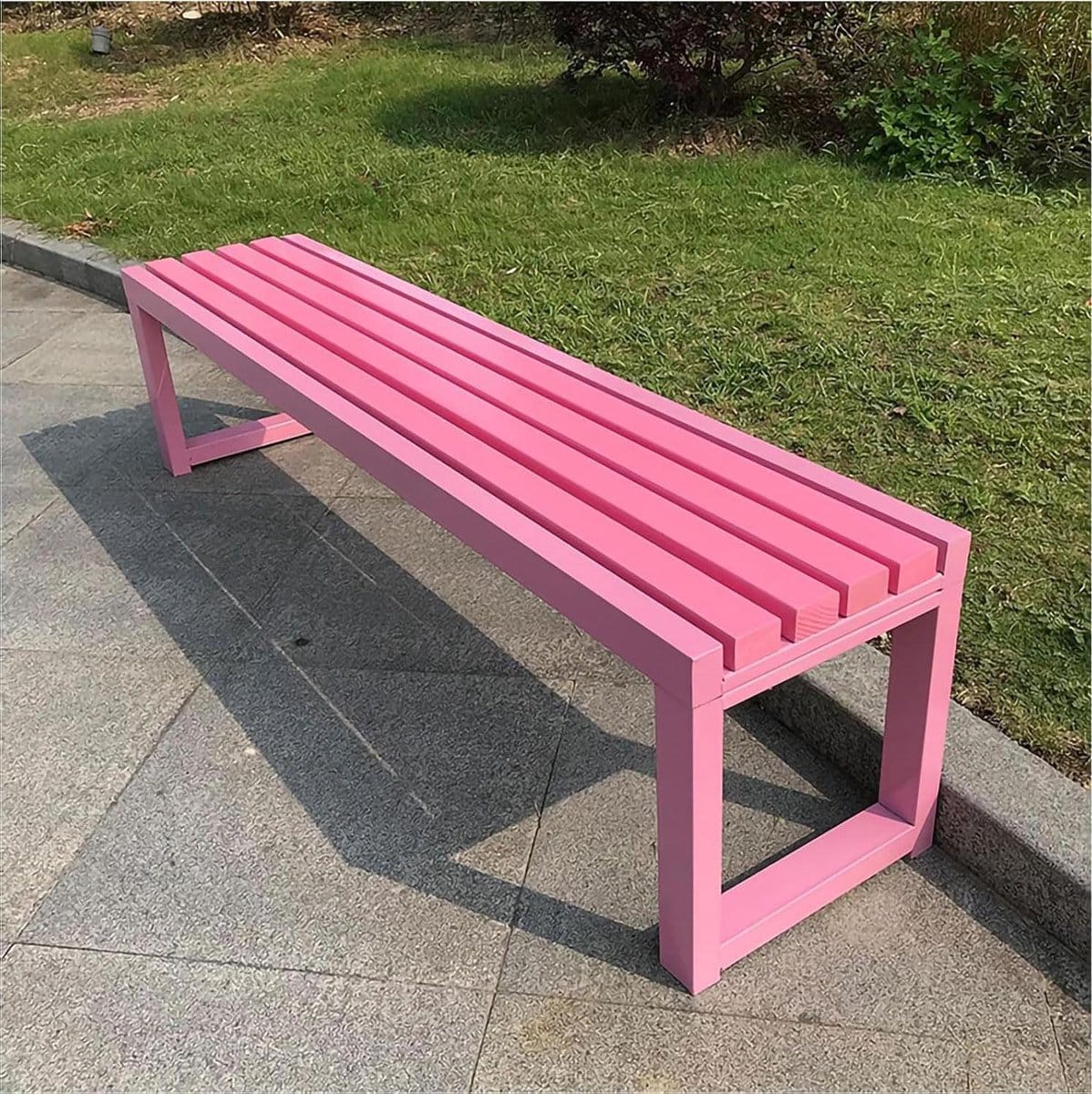 metalen park bank tuinbank loveseat buiten ontspannen