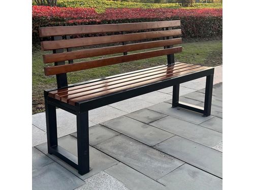 Metalen Parkbank - Buitenbank Tuinbank - Ontspannen Buiten - Massief