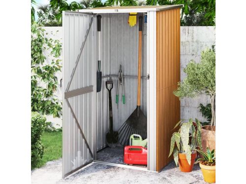 Metalen Tuinschuur - Gereedschapshuis Opbergbox - Tuinspullen Opbergen - Afsluitbare