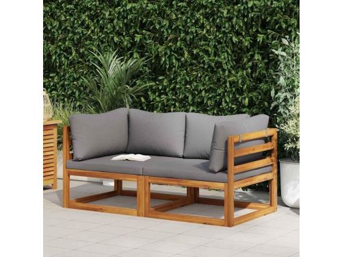 Modulaire hoekbanken - Balkonset tuin - Buiten zitten - Massief