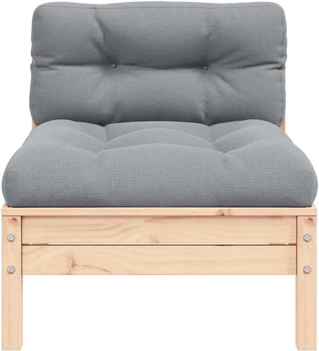 modulaire tuinbank houten loungebank buiten ontspannen flexibel