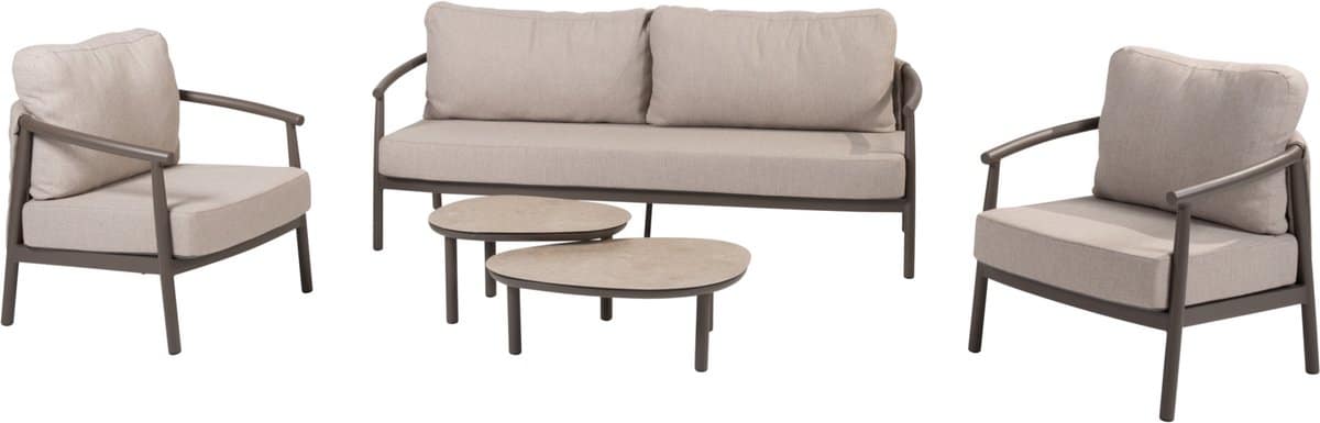monroe barolo stoel bank loungeset 5 delig keramiek terre taste