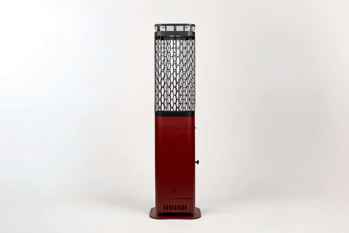 monti heatline blaze red pellet terrasverwarmer