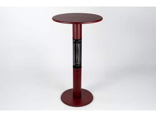 Monti HeatLine Vibe Red - Elektrische statafel terrasverwarmer - 1500W