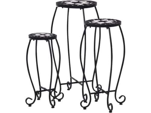 Mozaïek Tafels - Keramische bijzettafels - Tuin decoratie - Set