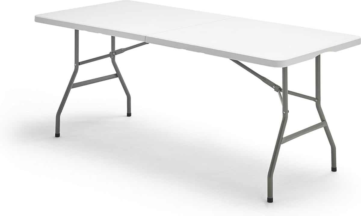 multifunctionele klaptafel 180 x 74 x 74 cm wit kg