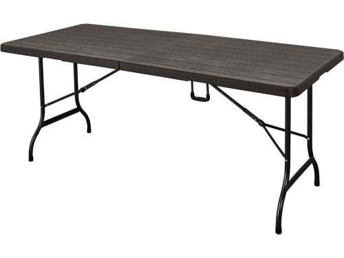 Multifunctionele klaptafel 180 x 75 x 74 cm houtlook bruin