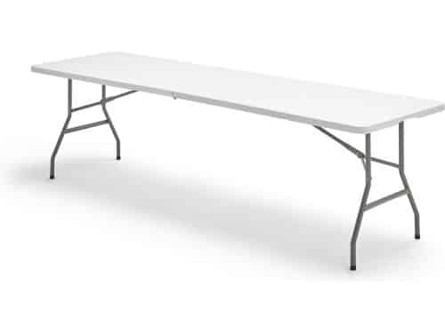 Multifunctionele klaptafel wit opvouwbaar - afmeting 240 x 74 x
