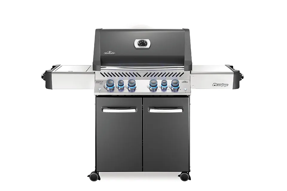 napoleon | bbq prestige 500 | charcoal grey