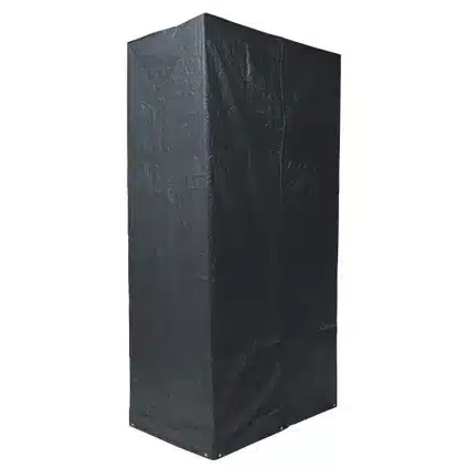 nature beschermhoes voor barbecue pe 100 g/m² antraciet 253x128x80cm