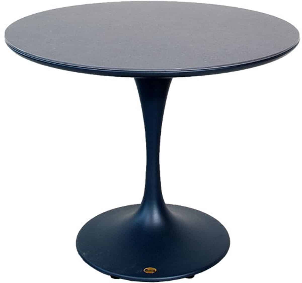 oosterik home bridgeport dining tafel midnight grey dia. 90
