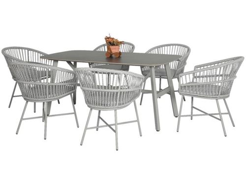Oosterik home - Diningset Cossato Oropa White