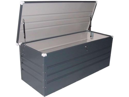 Opbergbox Antraciet 165x69x62 cm - Afsluitbaar en Ruimtebesparend