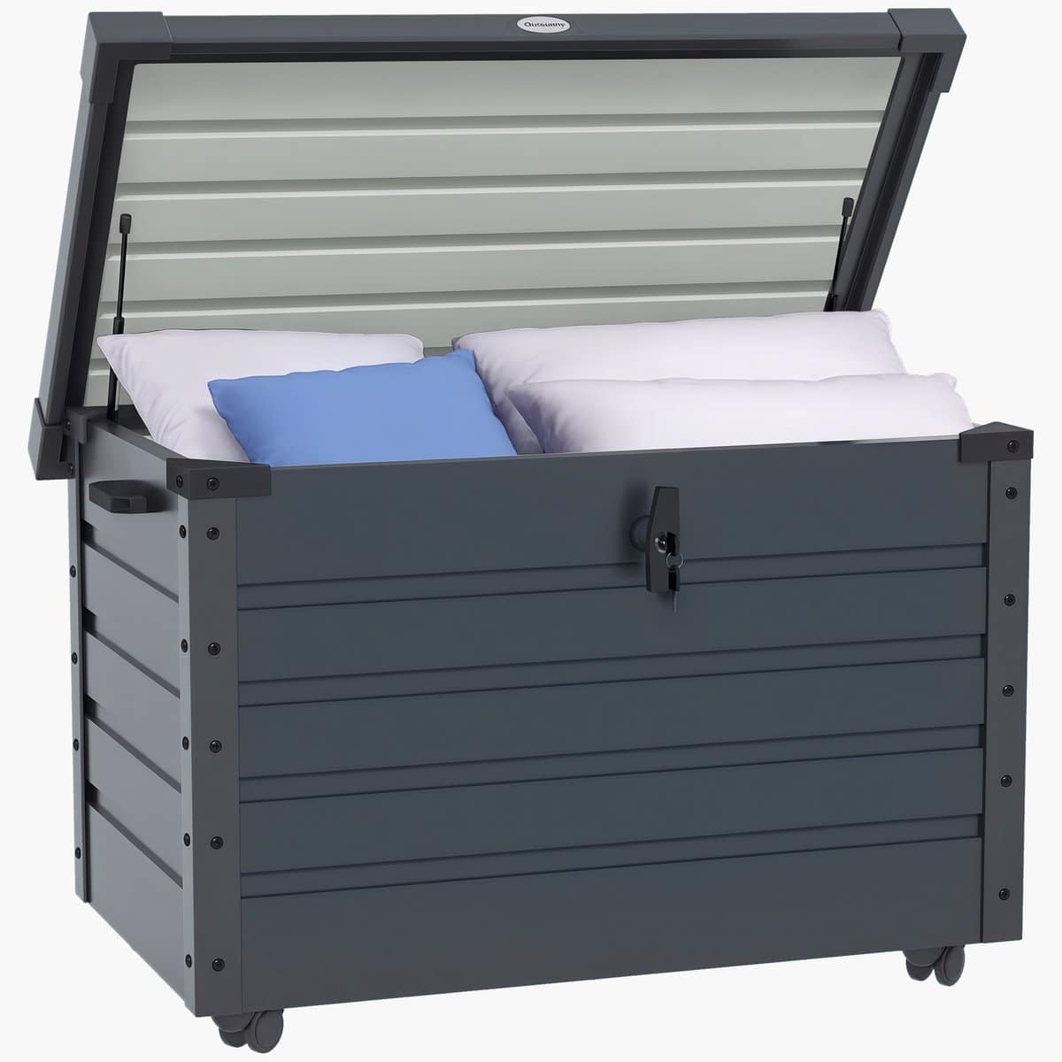 opbergbox voor buiten, tuinbox, opbergbox met kussen, weerbestendig