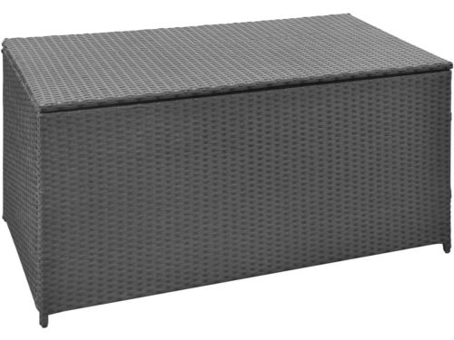 Opbergbox voor Buiten - Waterdichte Tuinkist van Poly Rattan