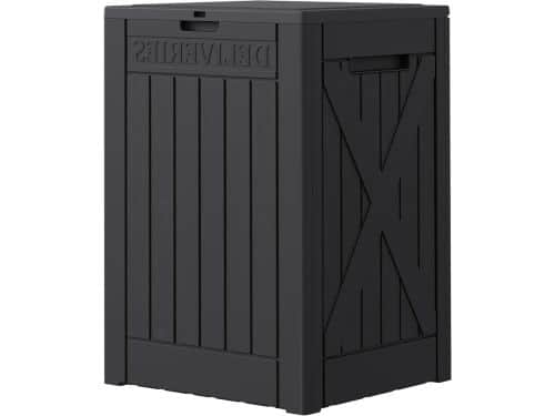 Opbergdoos Buiten - Hars Dekbox - Pakketten Veilig Opslaan