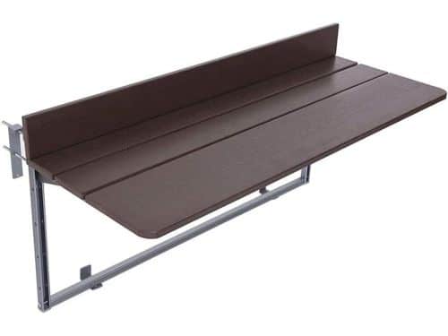 Opklapbare buitentafel - Balkontafel bijzettafel - Terras bloemen planten