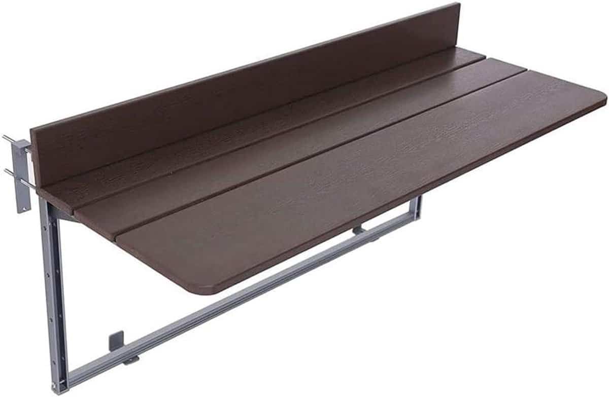 opklapbare buitentafel balkontafel bijzettafel terras bloemen planten