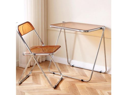 Opvouwbare bijzettafel - Dienbladtafel Klaptafel - Ruimte Besparen - Acryl