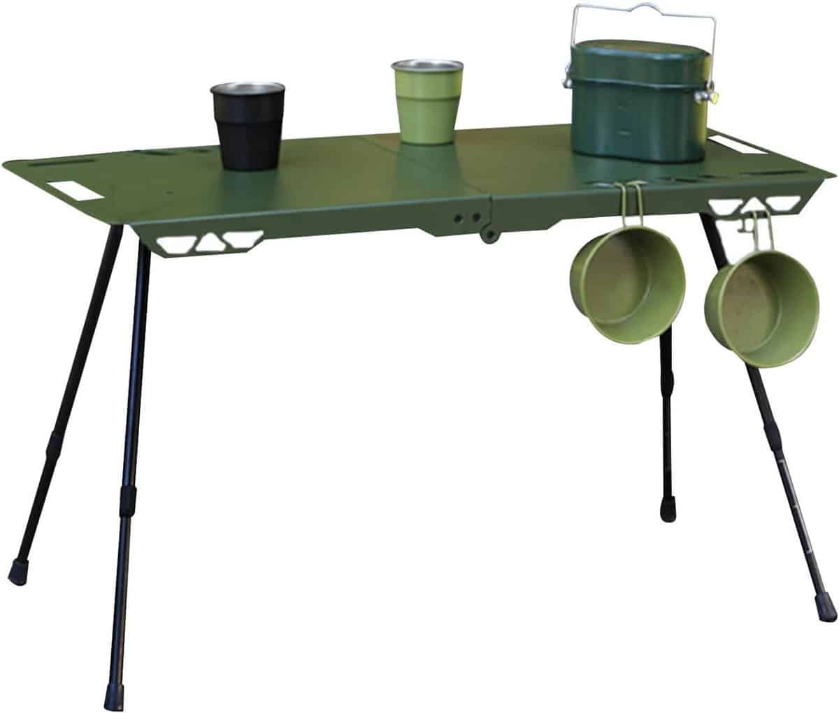 opvouwbare kamptafel klaptafel outdoor buiten koken ultralicht