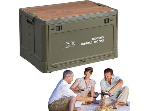 Opvouwbare Opbergdoos - Opbergbak Camping - Buiten Organiseren - Met
