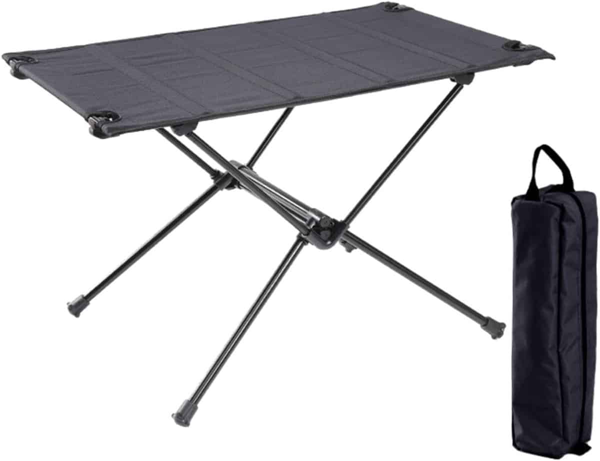 opvouwbare tafel klaptafel picnic kamperen vissen ultralicht