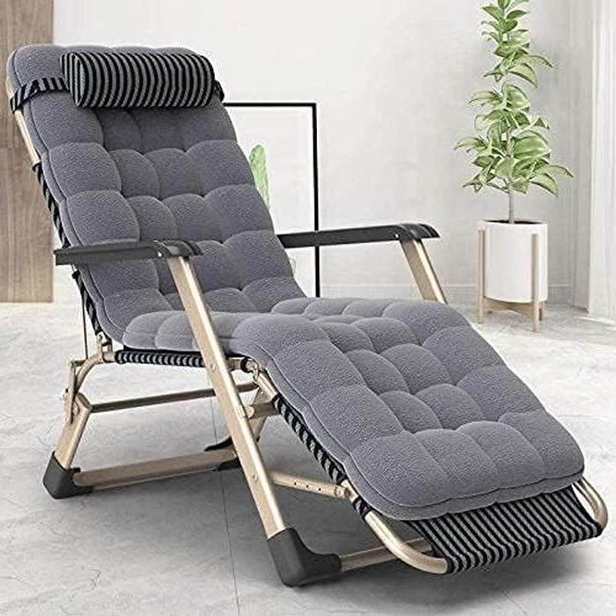 opvouwbare tuinstoel lounge fauteuil buiten ontspannen zwaartekracht