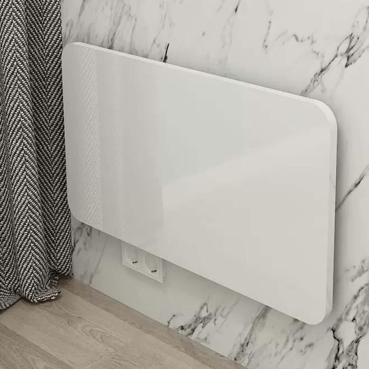 opvouwbare werktafel klaptafel wasruimte ruimte besparen wandmontage