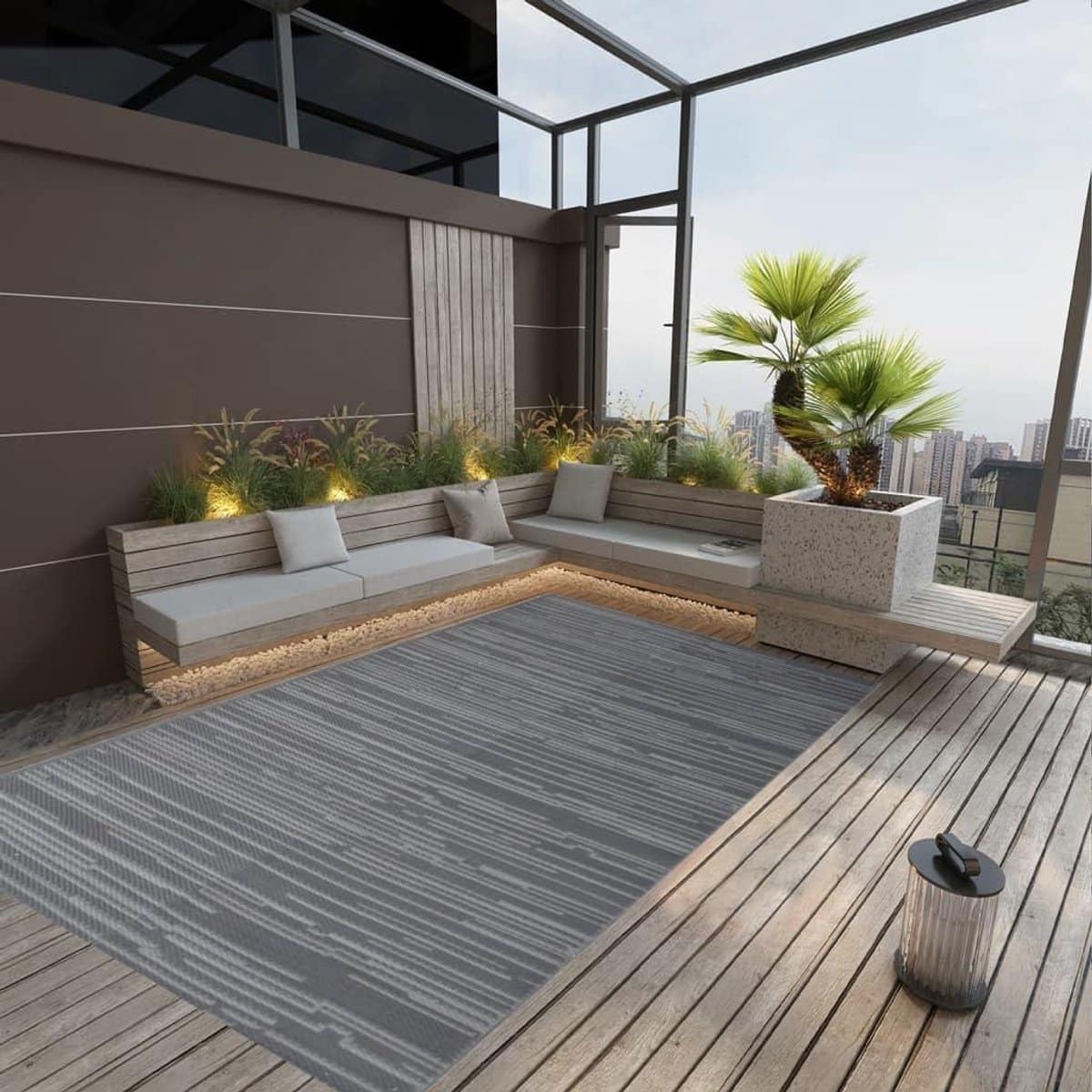 outdoor kleed terras tapijt buiten leven dubbelzijdig