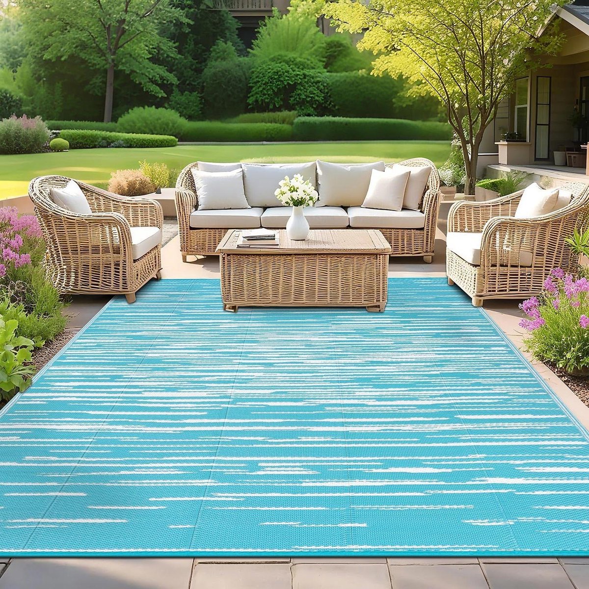 outdoor kleed terraskleed picknickkleed buiten gebruiken waterdicht