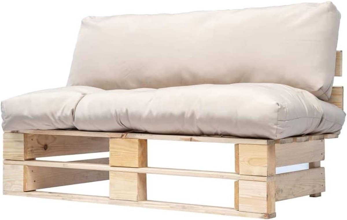 pallet loungebank buitenbank kussens ontspannen buiten keteldruk