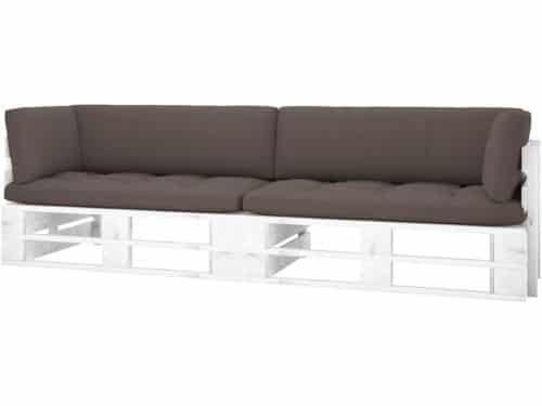 Palletbank 2-zits - Houten loungebank - Buiten ontspannen - Weerbestendig