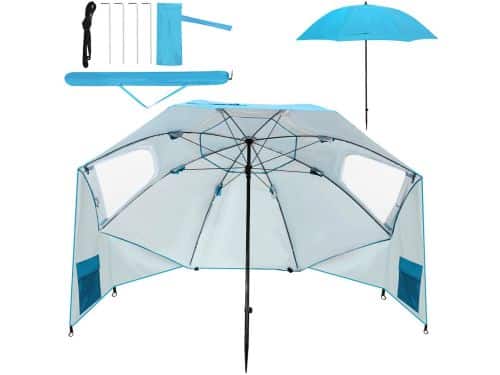 Parasol Strandparasols Stokparasols Balkonparasols Strandscherm Zonnenscherm 210 cm UV
