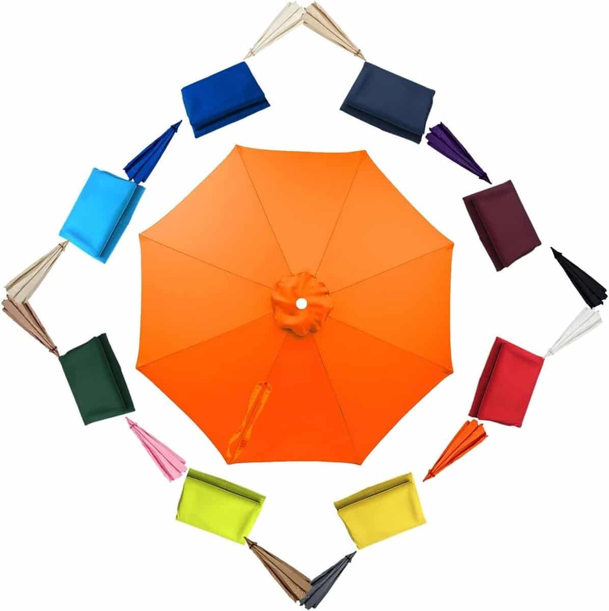 parasol vervangdoek parasolhoes bescherming tegen zon uv beschermend