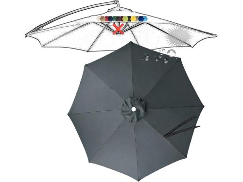 Parasol Vervangdoek - Parasolhoes Buiten - Terras Beschermen - Met