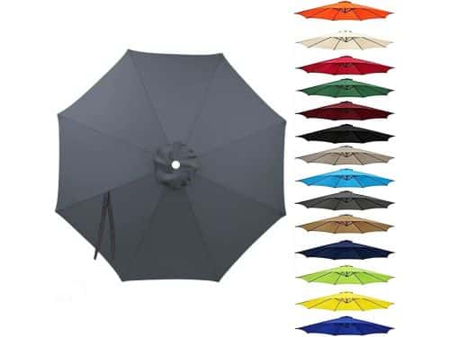 Parasol Vervangdoek - Parasolhoes Luifel - Terras Beschermen - Geventileerde