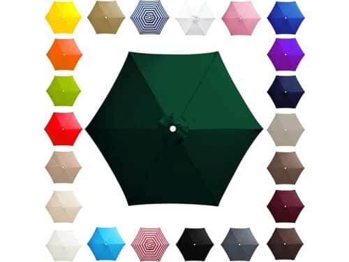 Parasol Vervangdoek - Parasolhoes - Terras Beschermen - UV30+ Waterdicht