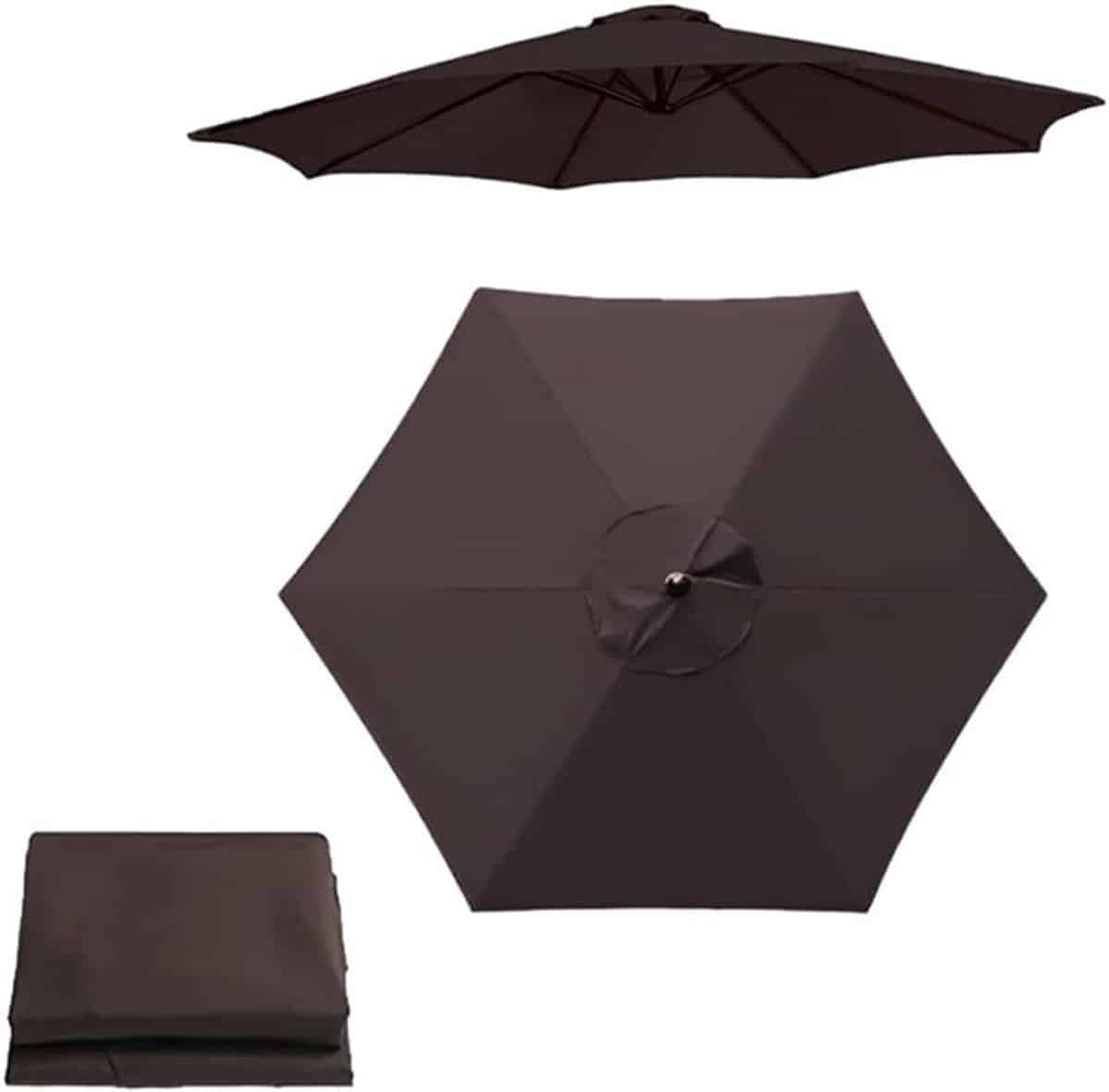 parasol vervangdoek parasolhoes zonnedak terras beschermen waterdicht
