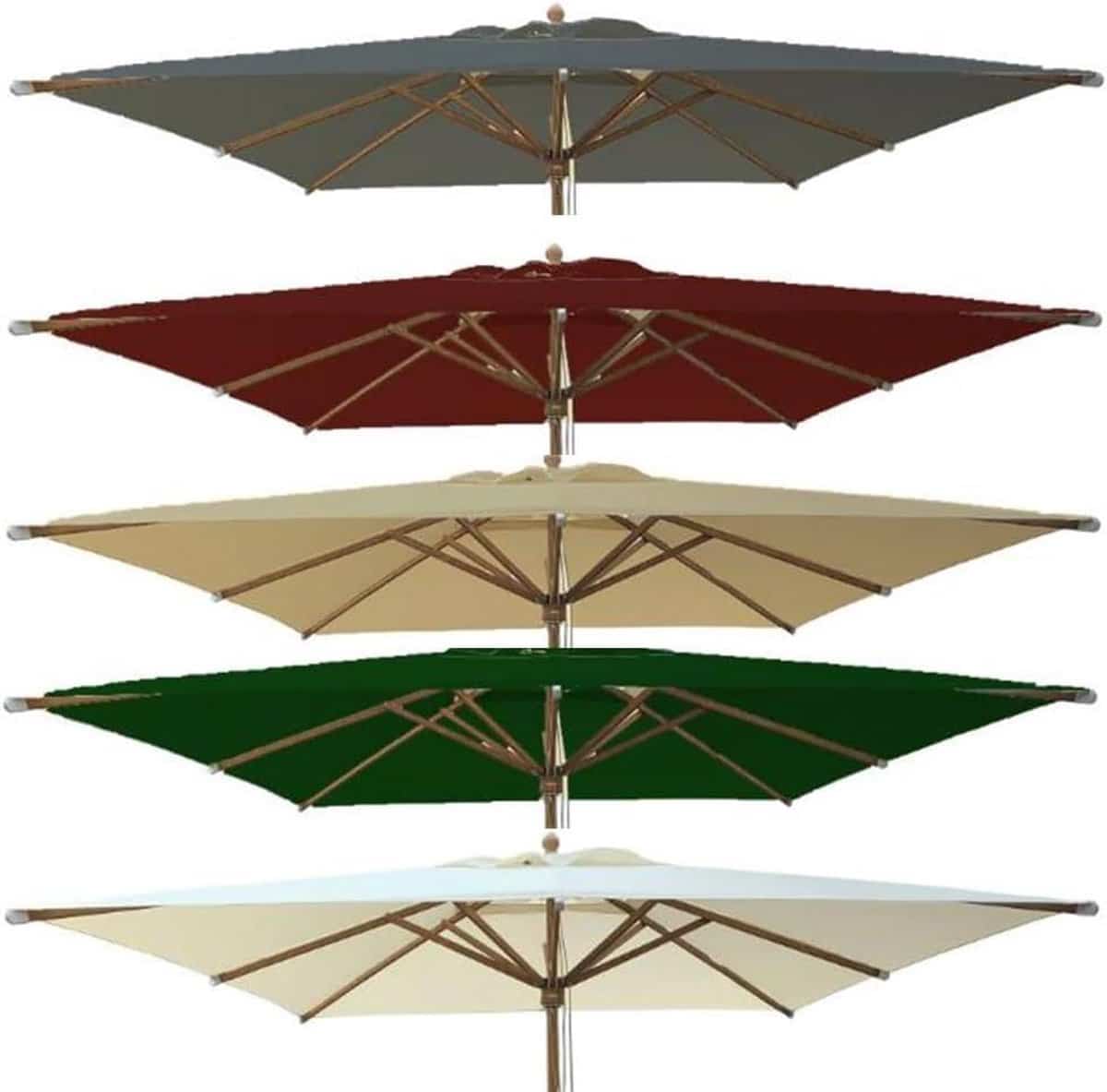 parasol vervangingsdak parasolhoes tuinparasol bescherming tegen zon