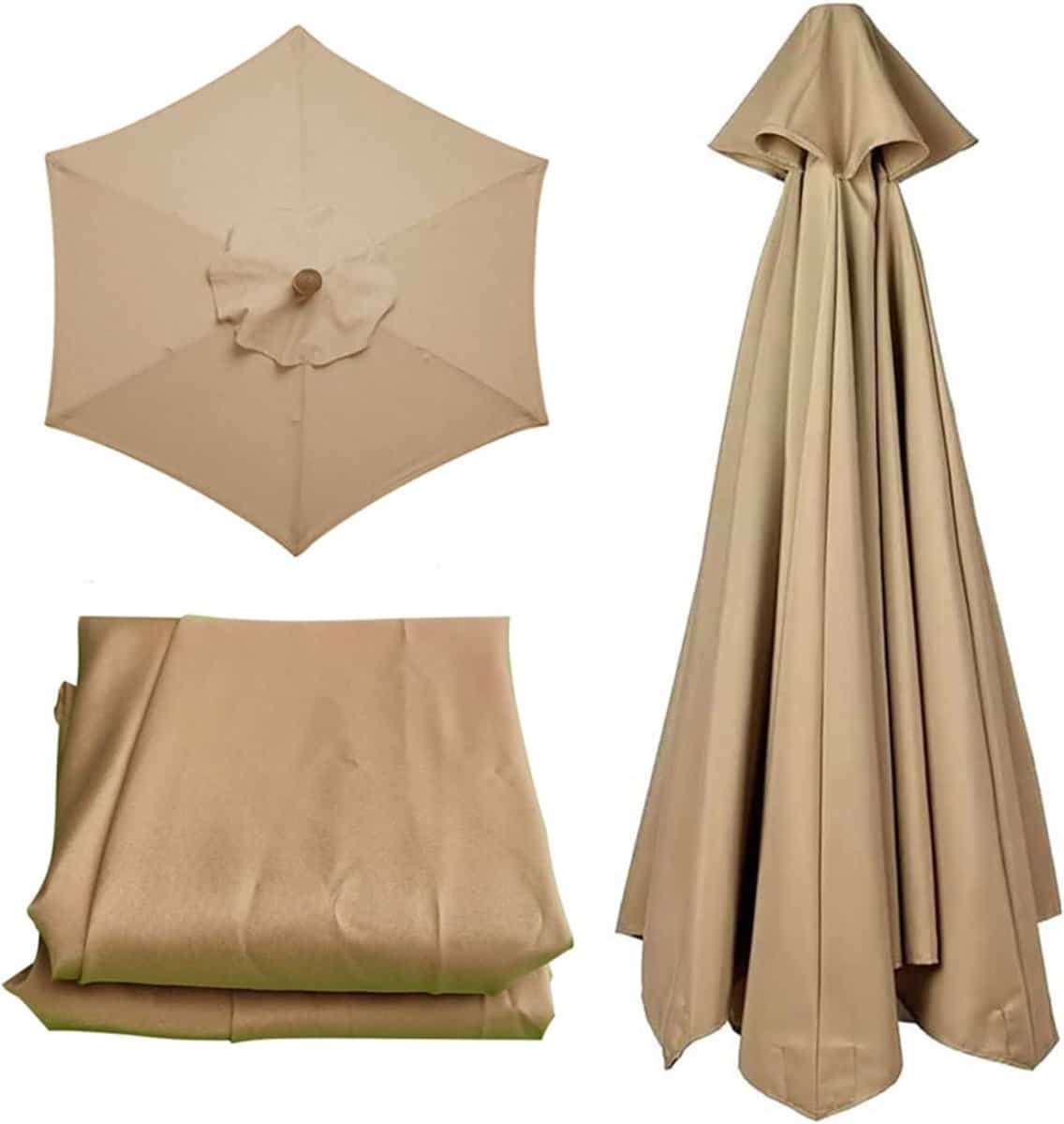 parasol vervangingsdoek parasolhoes luifel terras schaduw uv