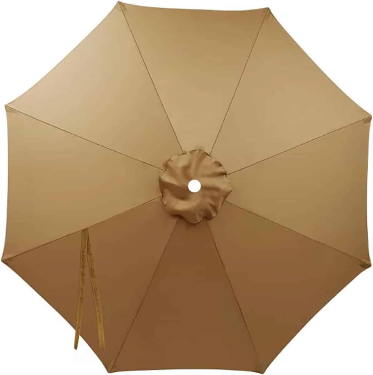 parasol vervangingsdoek parasolhoes tuin buiten zonnen uv bestendig