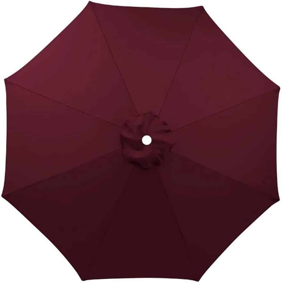 parasol vervangingsdoek parasolhoes tuinmeubilair beschermen roestvrij aluminium